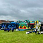 Inflatables Lined Up